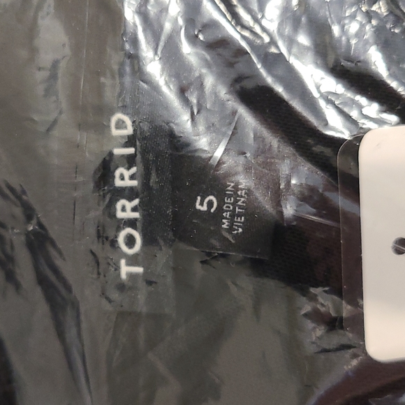 Torrid Surplice Strappy Bodysuit Lace Black - Picture 7 of 10